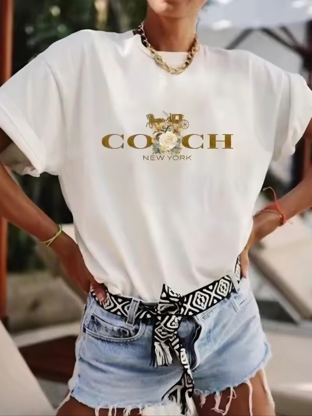 Coach Style Wt Tee, Pick Size